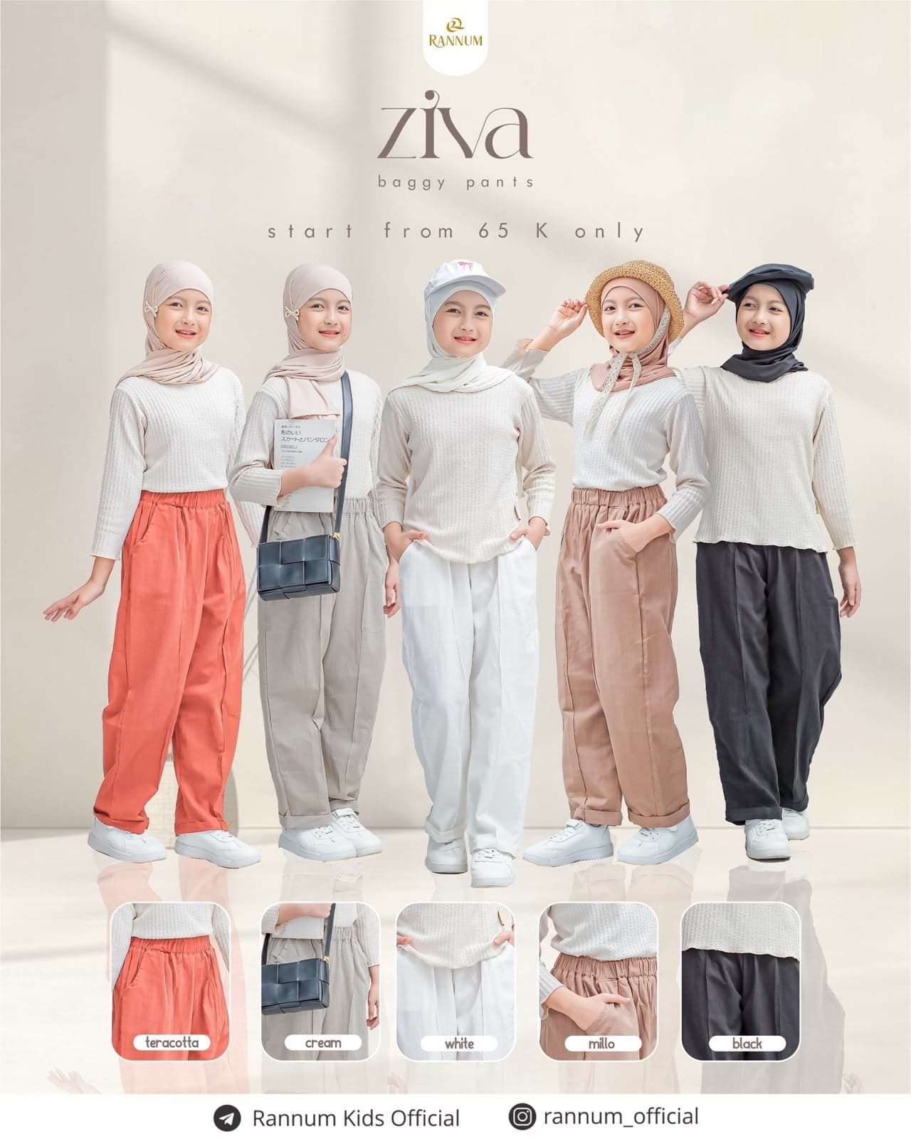 ZIVA Baggy Panta by Rannum