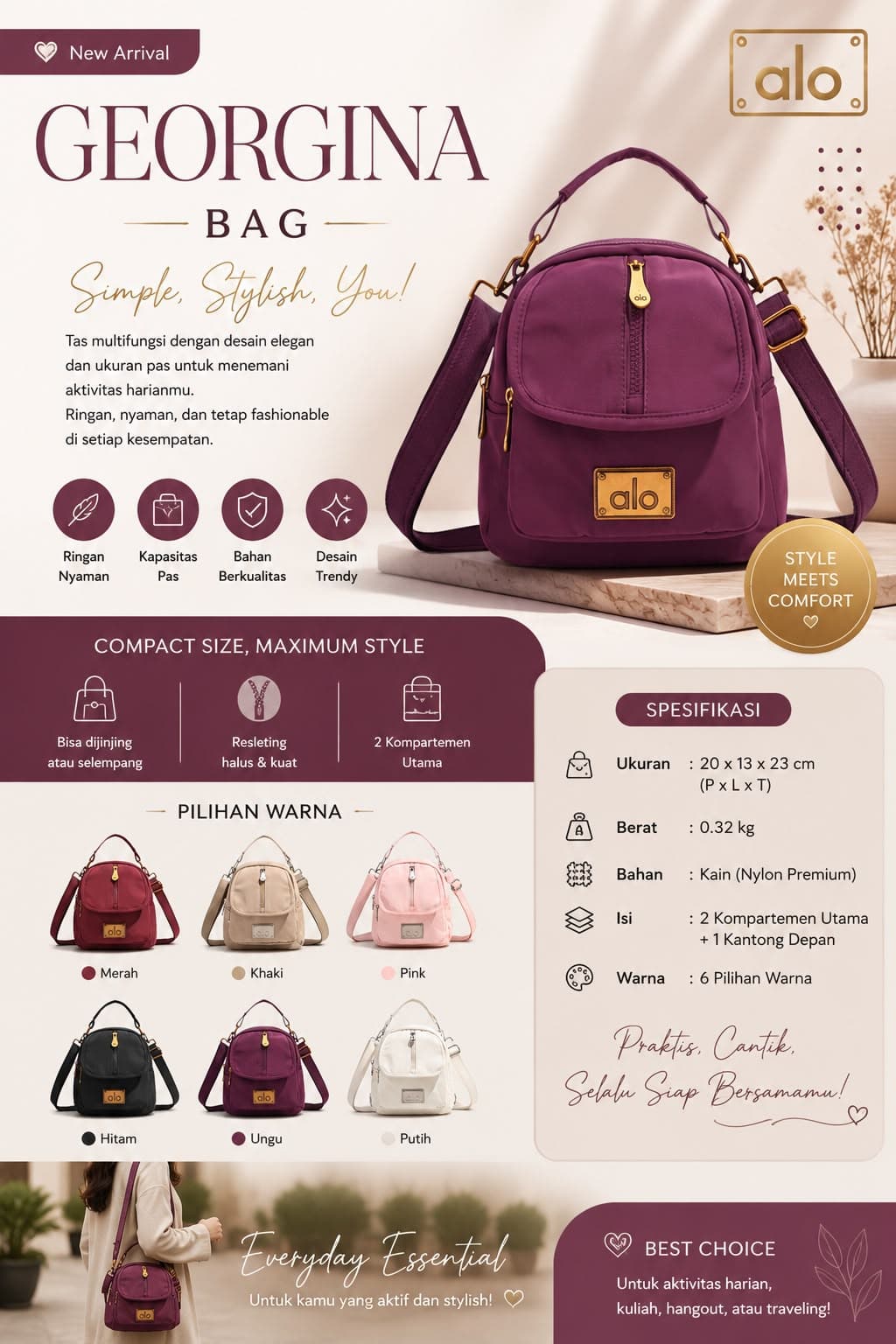 Georgina Bag by Alo - FTY